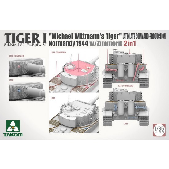 1/35 Double Tiger Box (Early, Late/Late Command and 1/16 Michael Wittmann) 1/35 Double Tiger Box (Early, Late/Late Command and 1/16 Michael Wittmann)