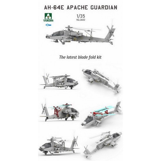 1/35 Boeing AH-64E Apache Guardian Attack Helicopter 1/35 Boeing AH-64E Apache Guardian Attack Helicopter
