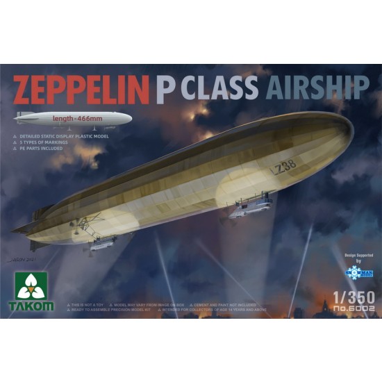 1/350 Zeppelin P Class Airship 1/350 Zeppelin P Class Airship