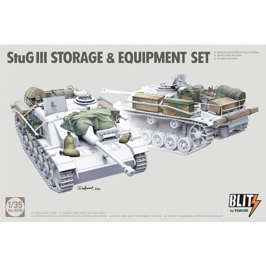 1/35 StuG III Storage & Equipment Set 1/35 StuG III Storage & Equipment Set