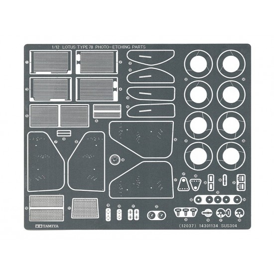 1/12 Lotus Type 78 with Photo Etched Parts 1/12 Lotus Type 78 with Photo Etched Parts