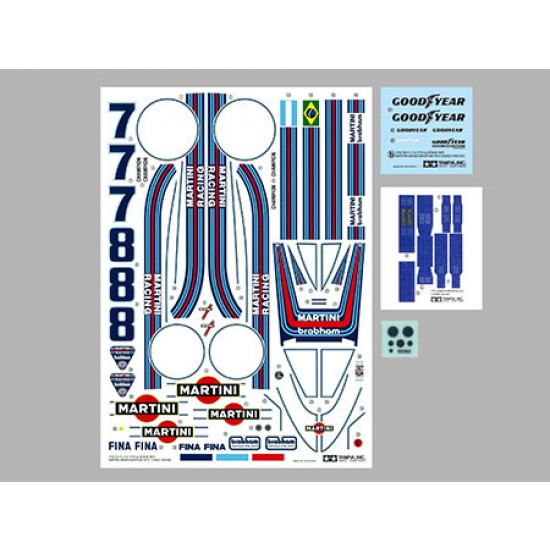 1/12 Martini Brabham BT44B 1975 1/12 Martini Brabham BT44B 1975