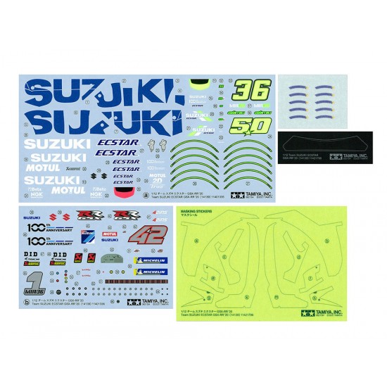 1/12 Team Suzuki Ecstar GSX-RR 2020 MotoGP Championship 1/12 Team Suzuki Ecstar GSX-RR 2020 MotoGP Championship