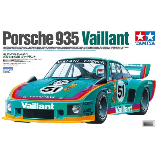 1/20 Porsche 935 Vaillant 1/20 Porsche 935 Vaillant