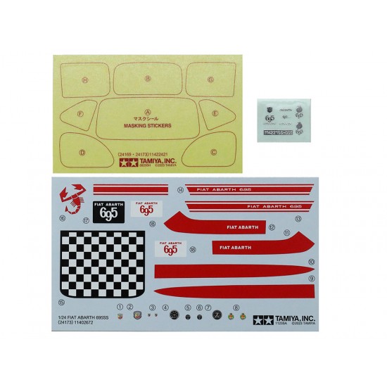 1/24 Fiat Abarth 695 SS 1/24 Fiat Abarth 695 SS