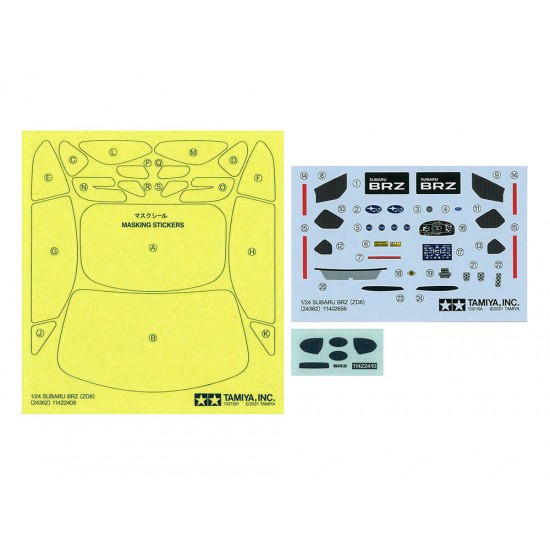 1/24 Subaru BRZ (ZD8) Sports Car 1/24 Subaru BRZ (ZD8) Sports Car