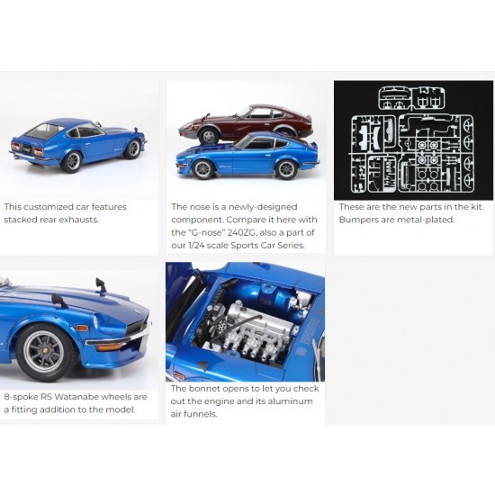 1/24 Nissan Fairlady 240Z Street Custom 1/24 Nissan Fairlady 240Z Street Custom