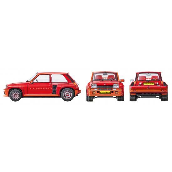 1/24 Renault 5 Turbo Sport Hatchback Automobile 1/24 Renault 5 Turbo Sport Hatchback Automobile