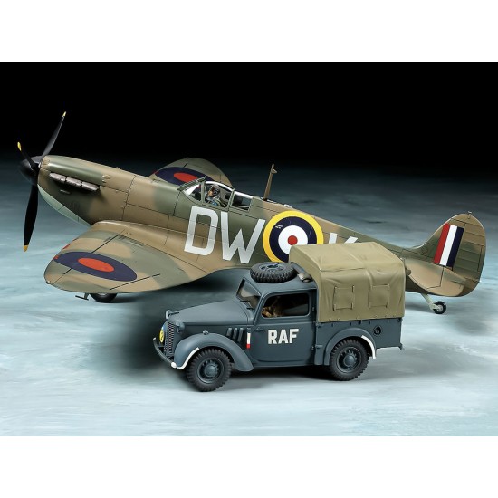 1/48 Supermarine Spitfire Mk.I & Light Utility Car 10HP Set 1/48 Supermarine Spitfire Mk.I & Light Utility Car 10HP Set