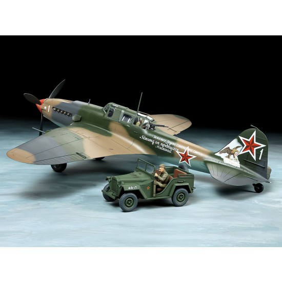 1/48 Ilyushin IL-2 Shturmovik & GAZ-67B Set 1/48 Ilyushin IL-2 Shturmovik & GAZ-67B Set