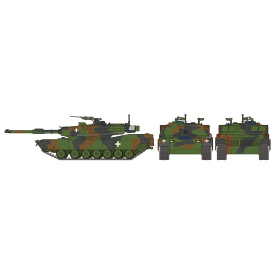 1/35 Ukraine M1A1 Abrams Tank 1/35 Ukraine M1A1 Abrams Tank