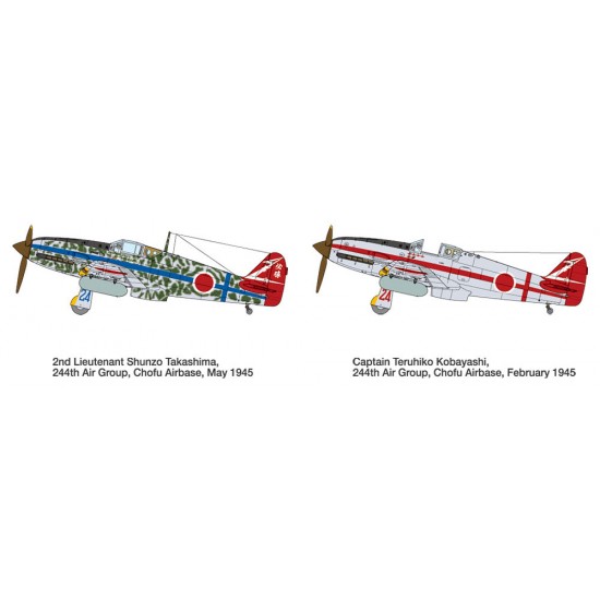 1/48 Kawasaki Ki-61-Id Hien (Tony) Silver Colour Plated w/Camo Decals 1/48 Kawasaki Ki-61-Id Hien (Tony) Silver Colour Plated w/Camo Decals