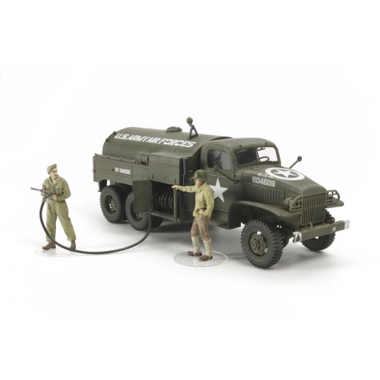 1/48 US 2 1/2 Ton 6x6 Airfield Fuel Truck (w/3 figures) 1/48 US 2 1/2 Ton 6x6 Airfield Fuel Truck (w/3 figures)