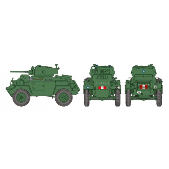 1/48 British 7ton Armoured Car Mk.IV with Commander Torso 1/48 British 7ton Armoured Car Mk.IV with Commander Torso