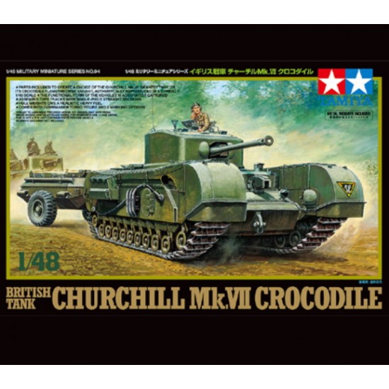 1/48 Churchill Mk.VII Crocodile Tank