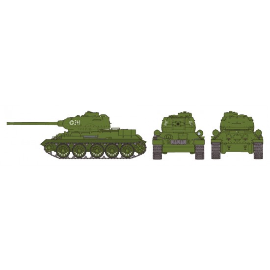 1/48 Russian Medium Tank T-34-85 1/48 Russian Medium Tank T-34-85