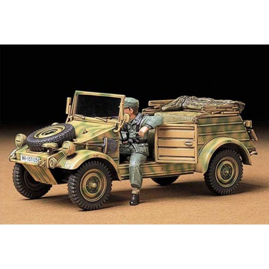 1/35 German Kubelwagen Type 82 w/a Seated Driver Figure 1/35 German Kubelwagen Type 82 w/a Seated Driver Figure