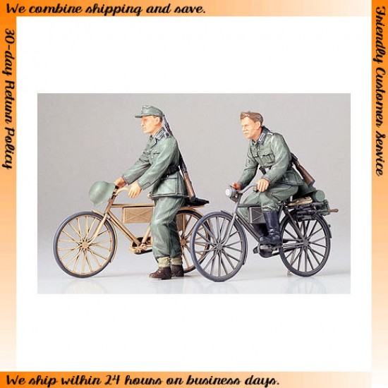 1/35 German Soldiers with Bicycles 1/35 German Soldiers with Bicycles