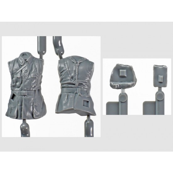 1/35 Mid - WWII German Infantry Set (5 figures) 1/35 Mid - WWII German Infantry Set (5 figures)