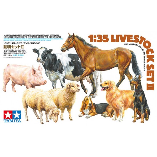 1/35 Livestock Set II Miniatures Animals 1/35 Livestock Set II Miniatures Animals