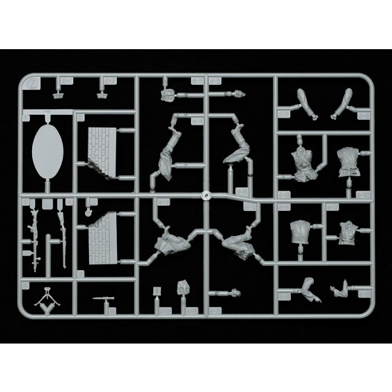 1/35 Mid-WWII German Machine Gun Team Set (5 figures) 1/35 Mid-WWII German Machine Gun Team Set (5 figures)