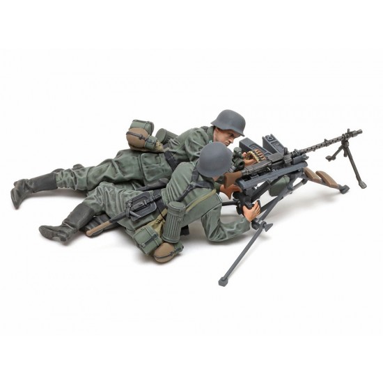 1/35 Mid-WWII German Machine Gun Team Set (5 figures) 1/35 Mid-WWII German Machine Gun Team Set (5 figures)