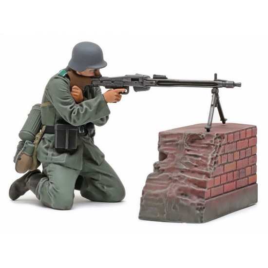 1/35 Mid-WWII German Machine Gun Team Set (5 figures) 1/35 Mid-WWII German Machine Gun Team Set (5 figures)