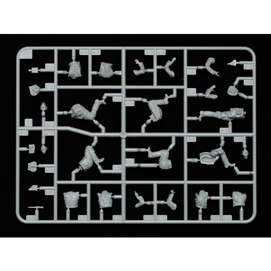 1/35 Mid-WWII German Machine Gun Team Set (5 figures) 1/35 Mid-WWII German Machine Gun Team Set (5 figures)