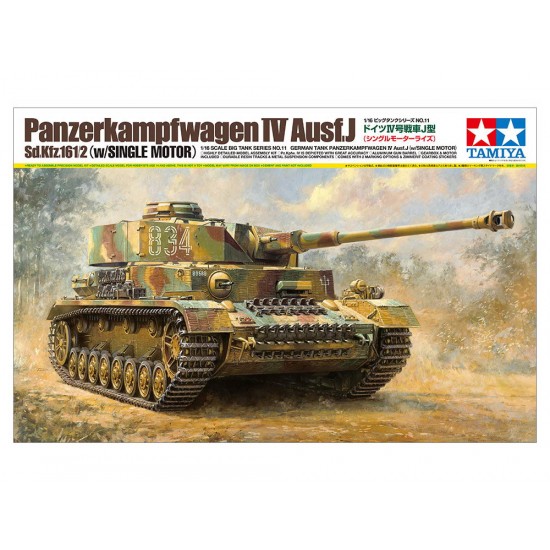 1/16 German PzKpfw IV Ausf.J w/Single Motor 1/16 German PzKpfw IV Ausf.J w/Single Motor