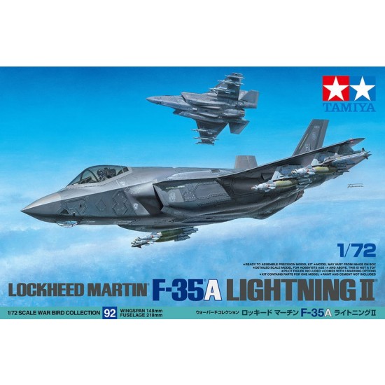 1/72 Lockheed Martin F-35A Lightning II Multirole Fighter 1/72 Lockheed Martin F-35A Lightning II Multirole Fighter