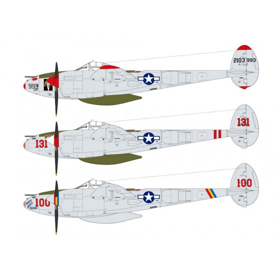 1/48 Lockheed P-38J Lightning 1/48 Lockheed P-38J Lightning