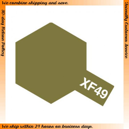 Enamel Paint XF-49 Flat Khaki (10ml) Enamel Paint XF-49 Flat Khaki (10ml)