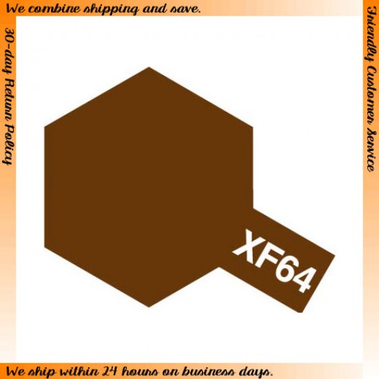 Acrylic Paint Mini XF-64 Flat Red Brown 10ml Acrylic Paint Mini XF-64 Flat Red Brown 10ml