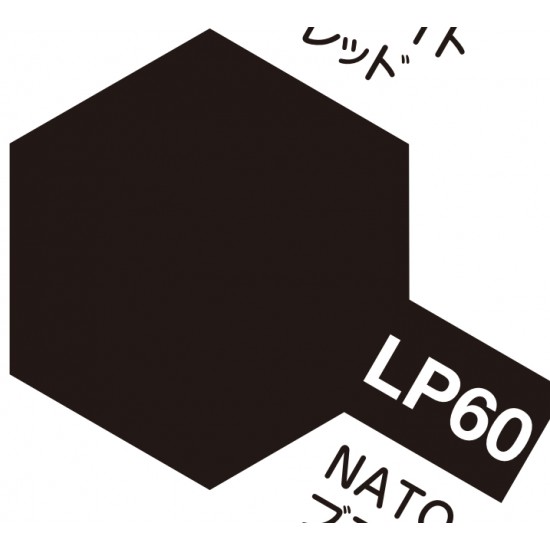 Lacquer Paint LP-60 Nato Black (flat, 10ml) Lacquer Paint LP-60 Nato Black (flat, 10ml)