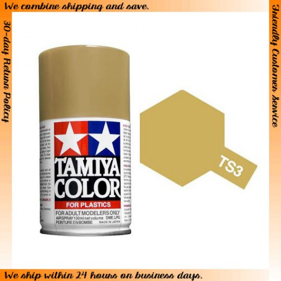 Lacquer Spray Paint TS-3 Dark Yellow (100ml) Lacquer Spray Paint TS-3 Dark Yellow (100ml)