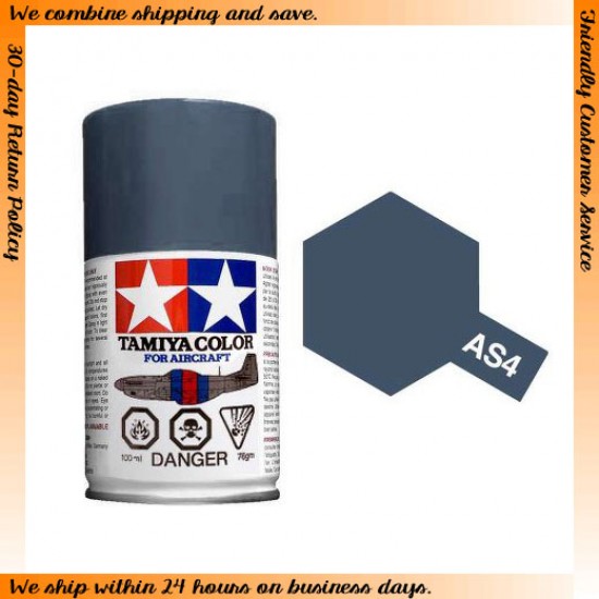 Lacquer Spray Paint AS-4 Gray Violet (Luftwaffe) for Aircraft kits (100ml) Lacquer Spray Paint AS-4 Gray Violet (Luftwaffe) for Aircraft kits (100ml)