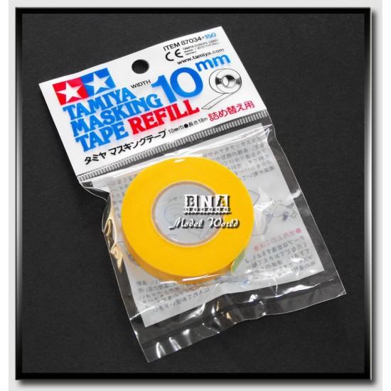 Masking Tape Refill Width 10mm (Length 18m) Masking Tape Refill Width 10mm (Length 18m)