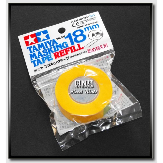 Masking Tape Refill Width 18mm (Length 18m) Masking Tape Refill Width 18mm (Length 18m)