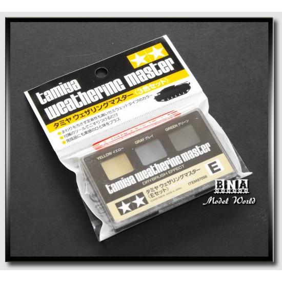 Weathering Master E Set - Dry Brush (Yellow Grey Green) Weathering Master E Set - Dry Brush (Yellow Grey Green)