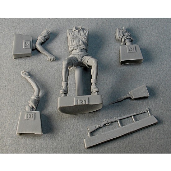 1/35 German Motorcycle Rider Vol.I (Afrika Korps) 1/35 German Motorcycle Rider Vol.I (Afrika Korps)