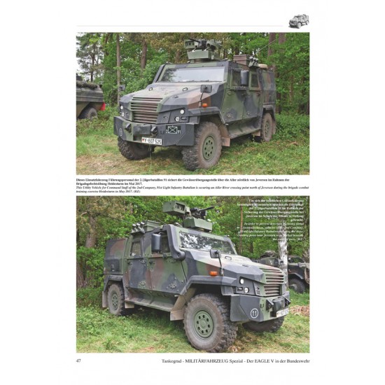 German Military Vehicles Special Vol.79 EAGLE V Protected Vehicle (English, 64 pages)