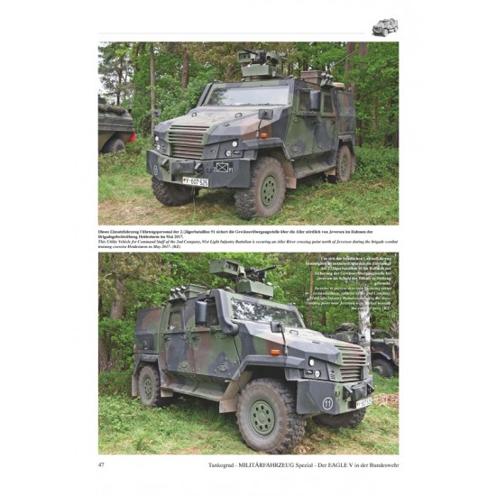 German Military Vehicles Special Vol.79 EAGLE V Protected Vehicle (English, 64 pages) German Military Vehicles Special Vol.79 EAGLE V Protected Vehicle (English, 64 pages)