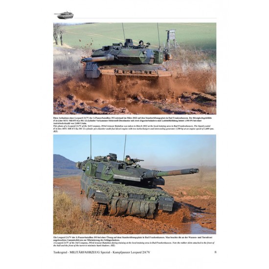 German Military Vehicles Special Vol.92 The new Leopard 2A7V (English, 80 pages) German Military Vehicles Special Vol.92 The new Leopard 2A7V (English, 80 pages)