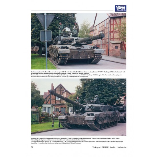 British Vehicles Special Vol.37 British Lionheart 84 (English, 64 pages) British Vehicles Special Vol.37 British Lionheart 84 (English, 64 pages)