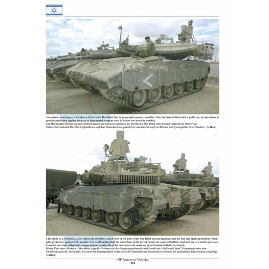 IDF - Modern Israeli Army Tracked Armoured Vehicles (English, 160 pages, hardcover) IDF - Modern Israeli Army Tracked Armoured Vehicles (English, 160 pages, hardcover)