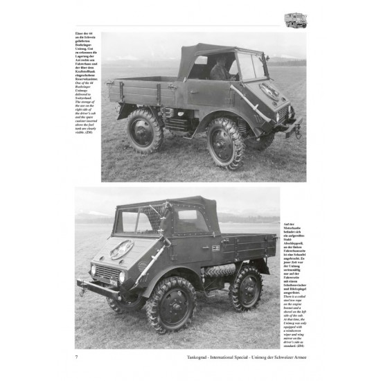International Special Vol.11 Daimler-Benz Unimog Trucks in Swiss Army Service International Special Vol.11 Daimler-Benz Unimog Trucks in Swiss Army Service