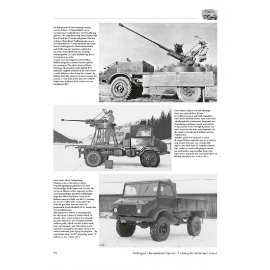 International Special Vol.11 Daimler-Benz Unimog Trucks in Swiss Army Service International Special Vol.11 Daimler-Benz Unimog Trucks in Swiss Army Service