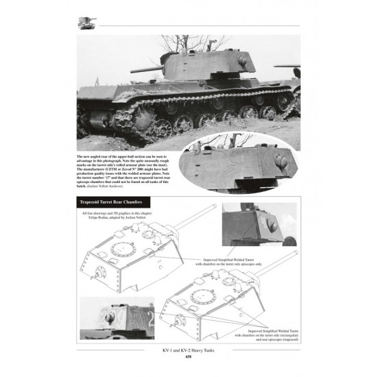 KV Soviet Heavy Tanks: Prototypes, Pre-Series, KV-1, KV-2 (English, 728 pages) KV Soviet Heavy Tanks: Prototypes, Pre-Series, KV-1, KV-2 (English, 728 pages)