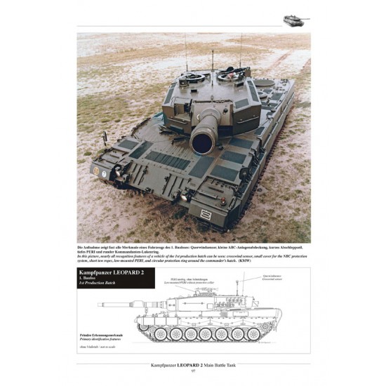 Leopard 2 in German Army Service (English, hardcover) Leopard 2 in German Army Service (English, hardcover)