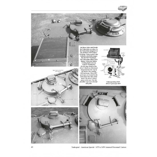US Army Special Vol.40 M75-M59 Boxes on Tracks - APC in the Cold War (64 pages) US Army Special Vol.40 M75-M59 Boxes on Tracks - APC in the Cold War (64 pages)